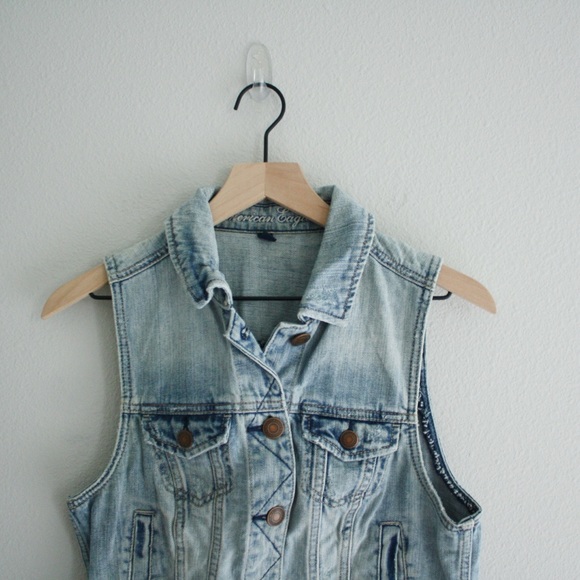 American Eagle Outfitters Jackets & Blazers - American Eagle Jean Vest